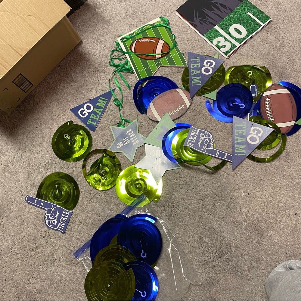 First year down birthday party decorations